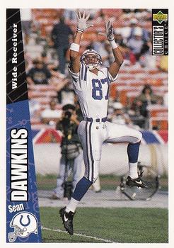 Sean Dawkins Indianapolis Colts 1996 Upper Deck Collector's Choice NFL #364